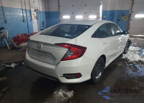 2020 Honda Civic Lx z USA, uszkodzony, nr VIN 2HGFC2F6XLH542491